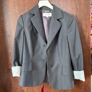 Calvin Klein Gray Blazer